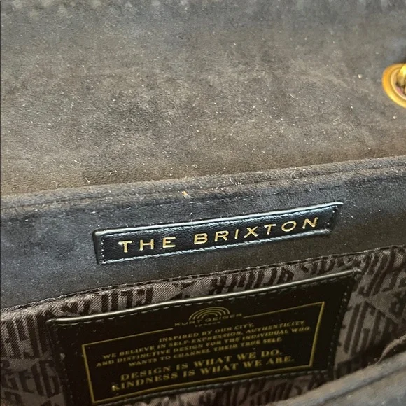 NWT - Kurt Geiger London rainbow crystals mini-Brixton shoulder bag. - Picture 9 of 11